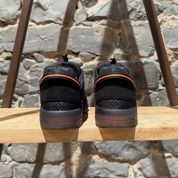 Louis Vuitton x Lucien Clark Black Suede "A View" Sneakers - Picture 6 of 15